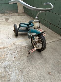 Vintage Kids Metal Tricycle