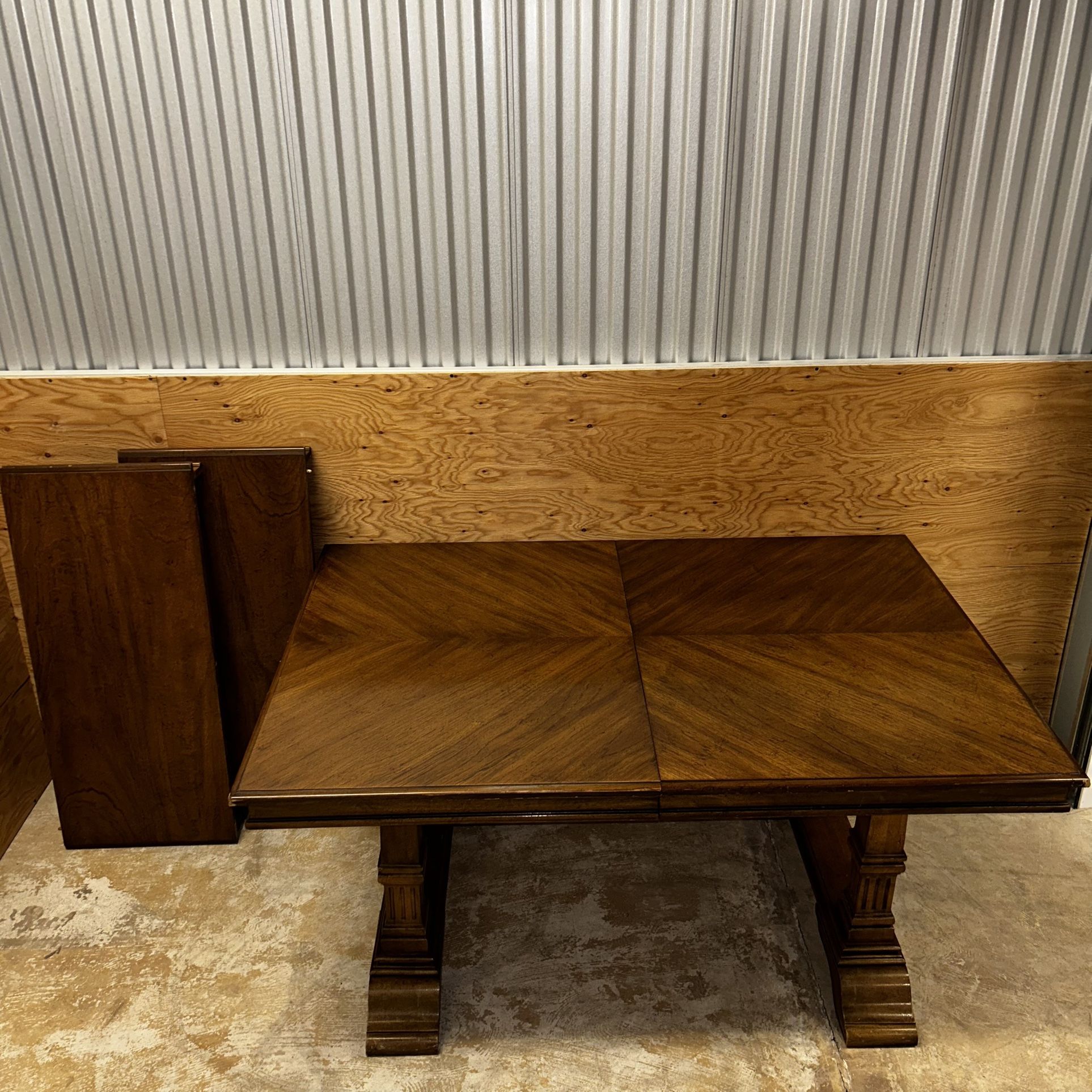 Solid Wood Dining Table - Extends to 98”