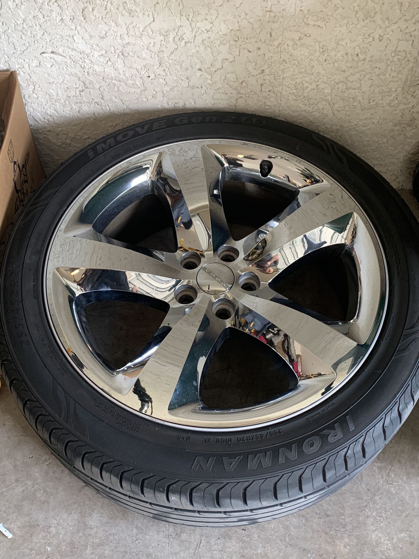 Dodge charger rims and tires