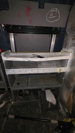 Cargo van shelf