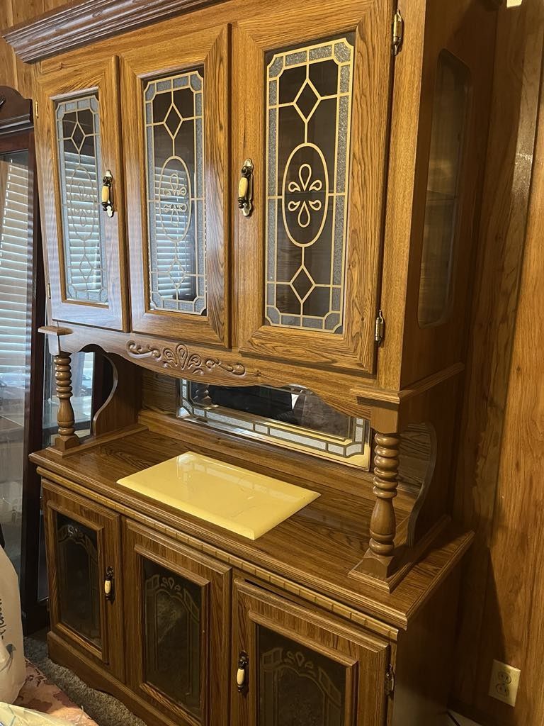 Wood China Cabinet