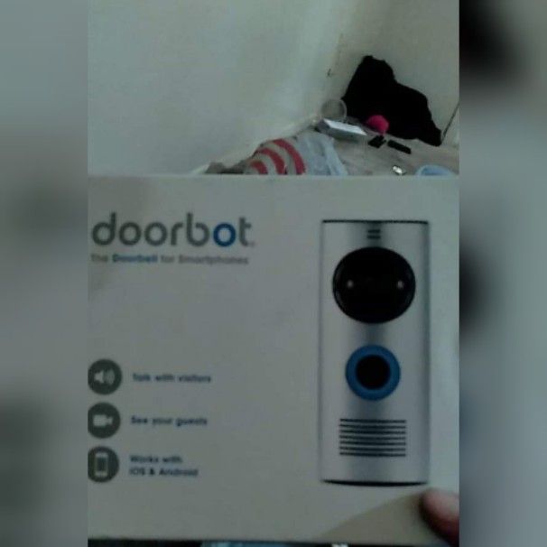 Doorbot doorbell and sensor