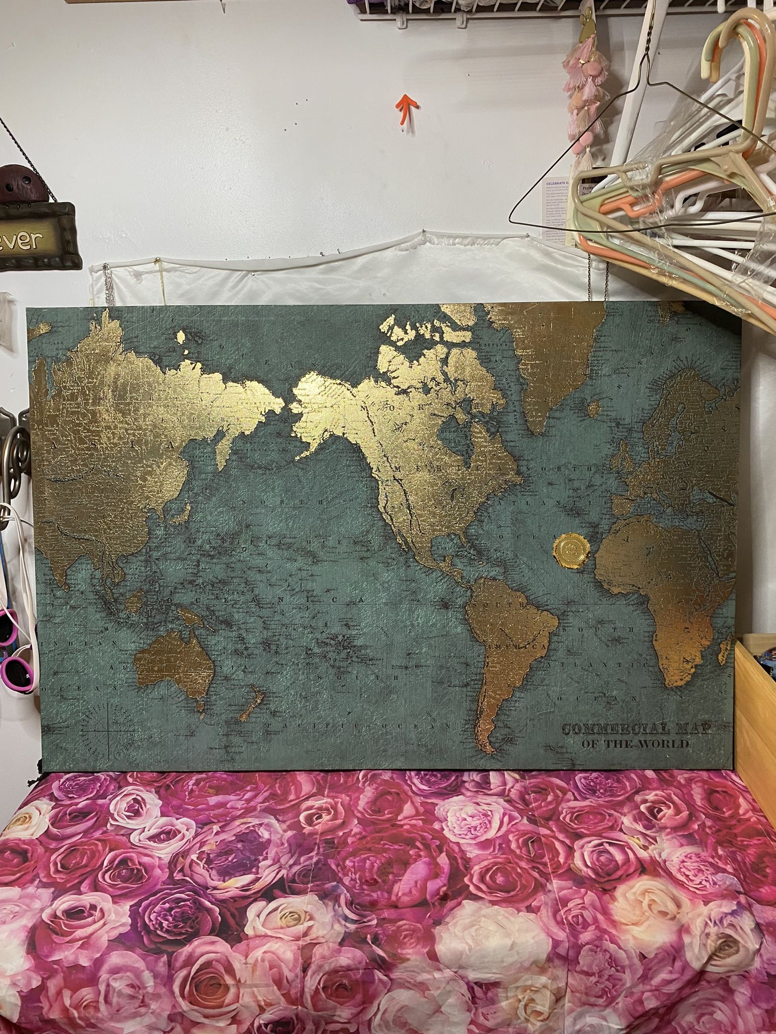 World Map 24” X 35”