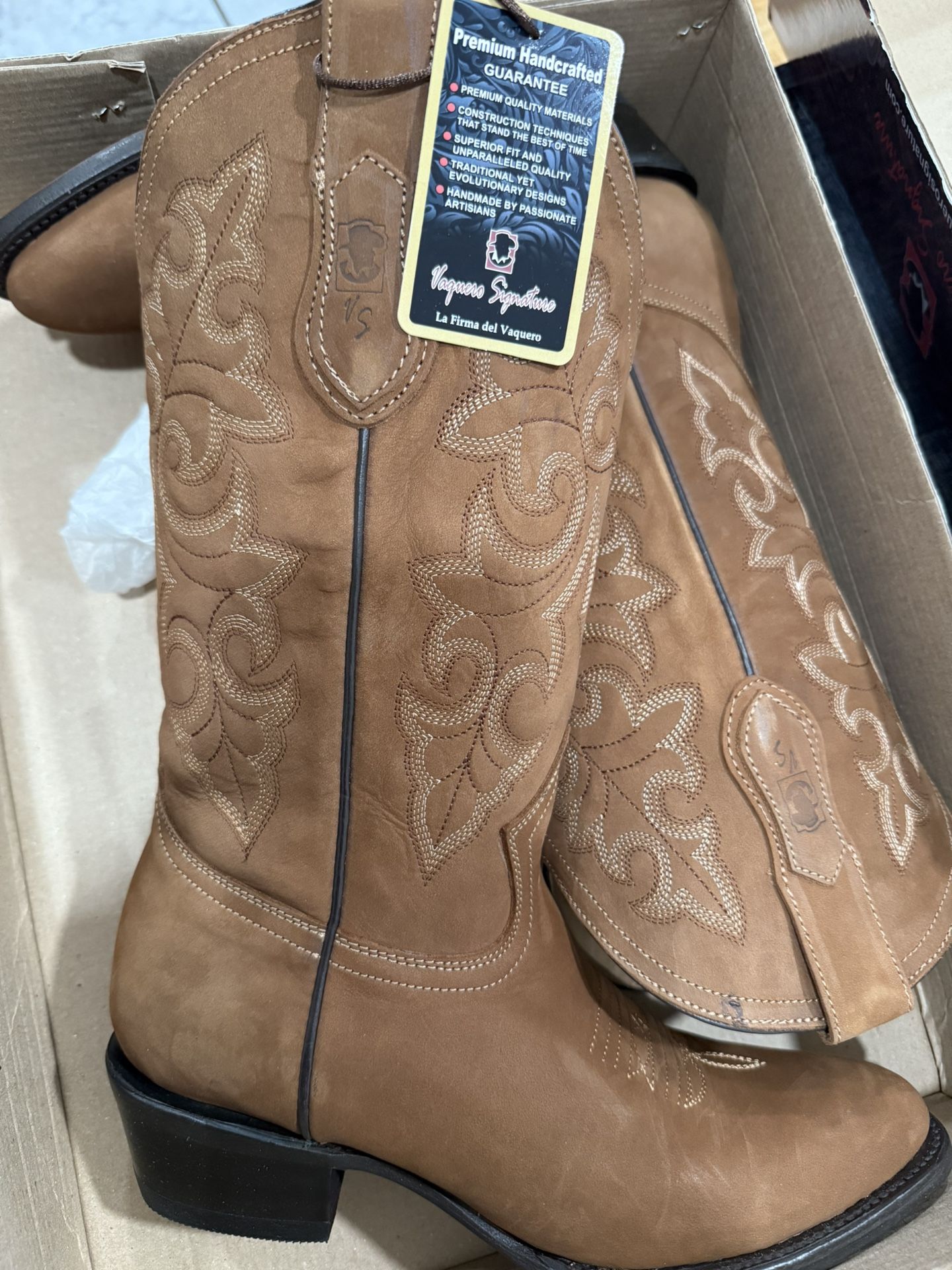 Premium Handcrafted Boots Brand New