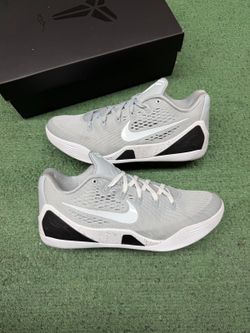 NIKE KOBE 9 EM LOW PROTRO TB WOLF GREY SIZE 10.5