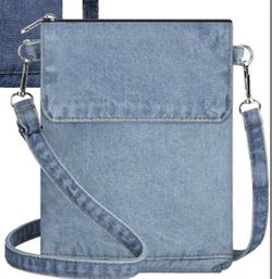 Small Denim Crossbody Bag – BRAND NEW IN BAG – $10