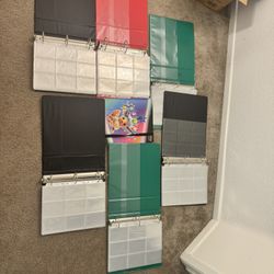 7 Card Binders For Pokemon, Sports Cards, Other Tcg