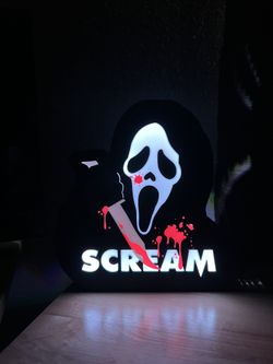 GhostFace Scream lightbox