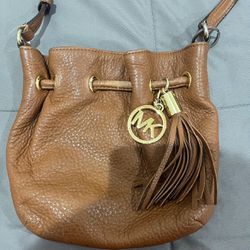 Michael Kors leather small crossbody bag