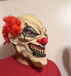 Scary Clown Mask $60