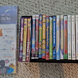 Collection: DVDs/CDs For Young Kids