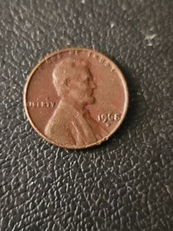1966 D Lincoln Memorial Penny US Cent