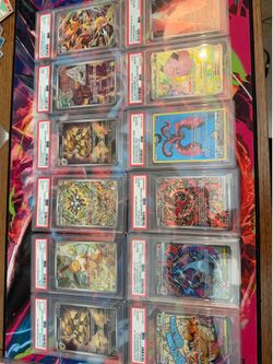 Pokemon psa slabs