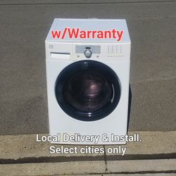 Clean Good Working Kenmore Front Load Washer Local Delivery With Warranty 