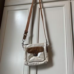 Coach leather swing pack bag