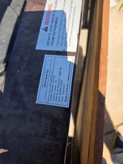 Toddler bed with mattress