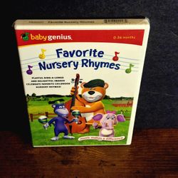 Baby Genius Favorite Nursery Rhymes DVD 0-36 Months Sing-Along New Sealed
