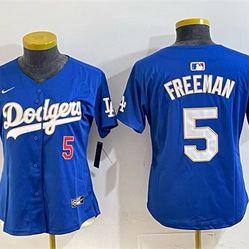 Los Angeles Dodgers - Freddy Freeman - Woman Sizes - Stitched & New
