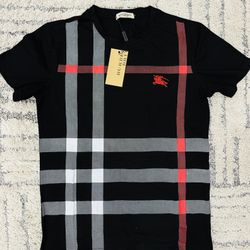 Black Burberry Tee