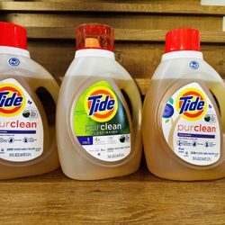 Tide Purclean Plan Based Laundry Detergent 