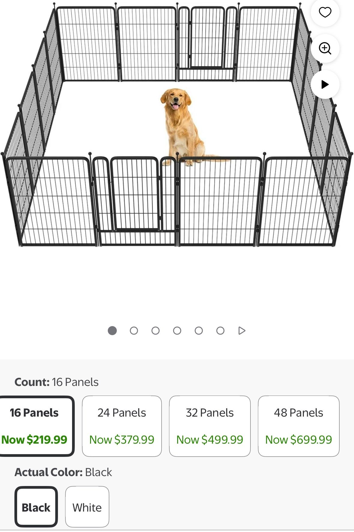 Dog Playpen Dog HOME Camping 40 inch 16 Panels NEW Corral Perro Casa