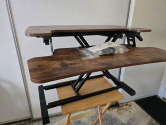 Stand up desk converter