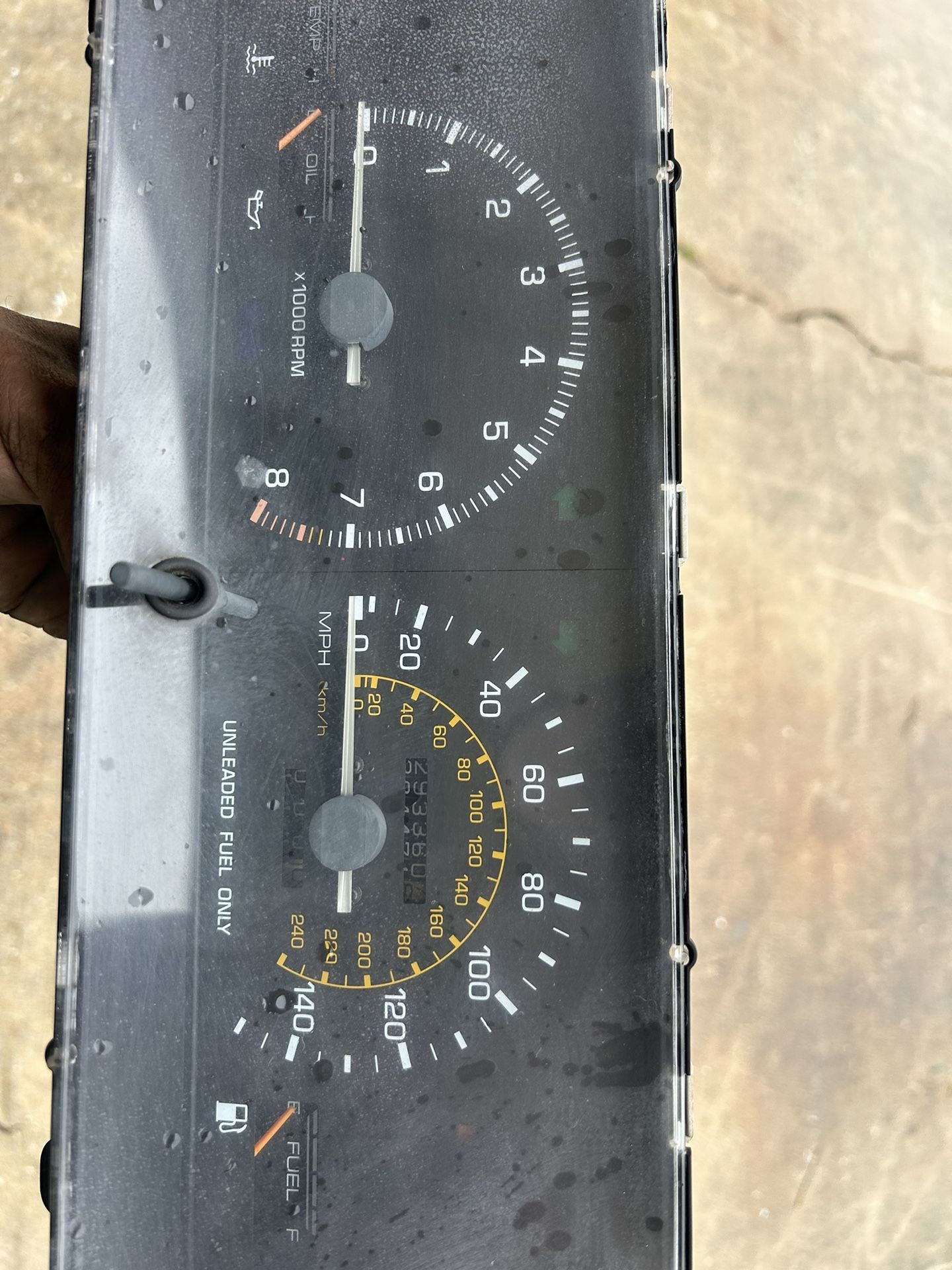 Zenki Ae86 Gts Cluster Gauge Oem