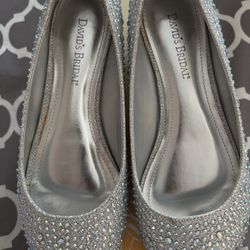 Low Wedge Wedding Shoe