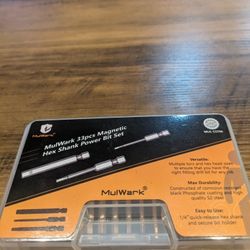 Mulwark 33Piece Magnetic Hex Shank Power Bit Set
