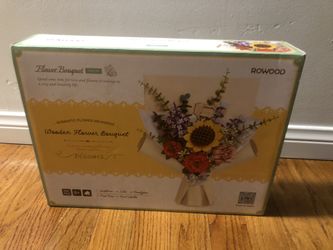 Wood Flower Bouquet kit, Unopened