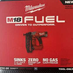 16 gauge straight nailer. Tool only