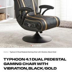 X Rocker Typhoon 4.1 Vibrating Gaming Chair