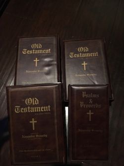Old Testament cassettes collection (vintage)