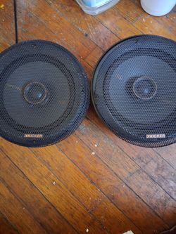 Kicker ksc650 6.5inch 200watts peak speakers