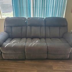 Couch with Recliner