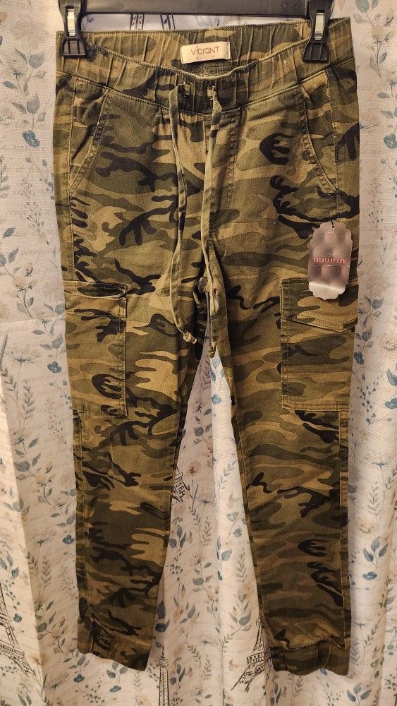 Vibrant Brand Camo Pants