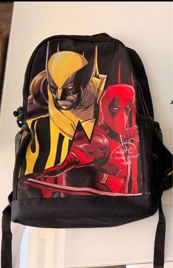 Wolverine Deadpool Backpack and Lunch Bag