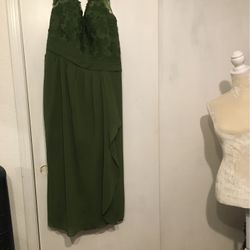 Olive Mother Of The Bride Dress