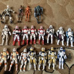 Star Wars Lot Of 3.75 Figures (19)