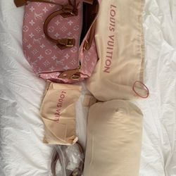 Louis Vuitton Speedy P9 40 Sakura Pink