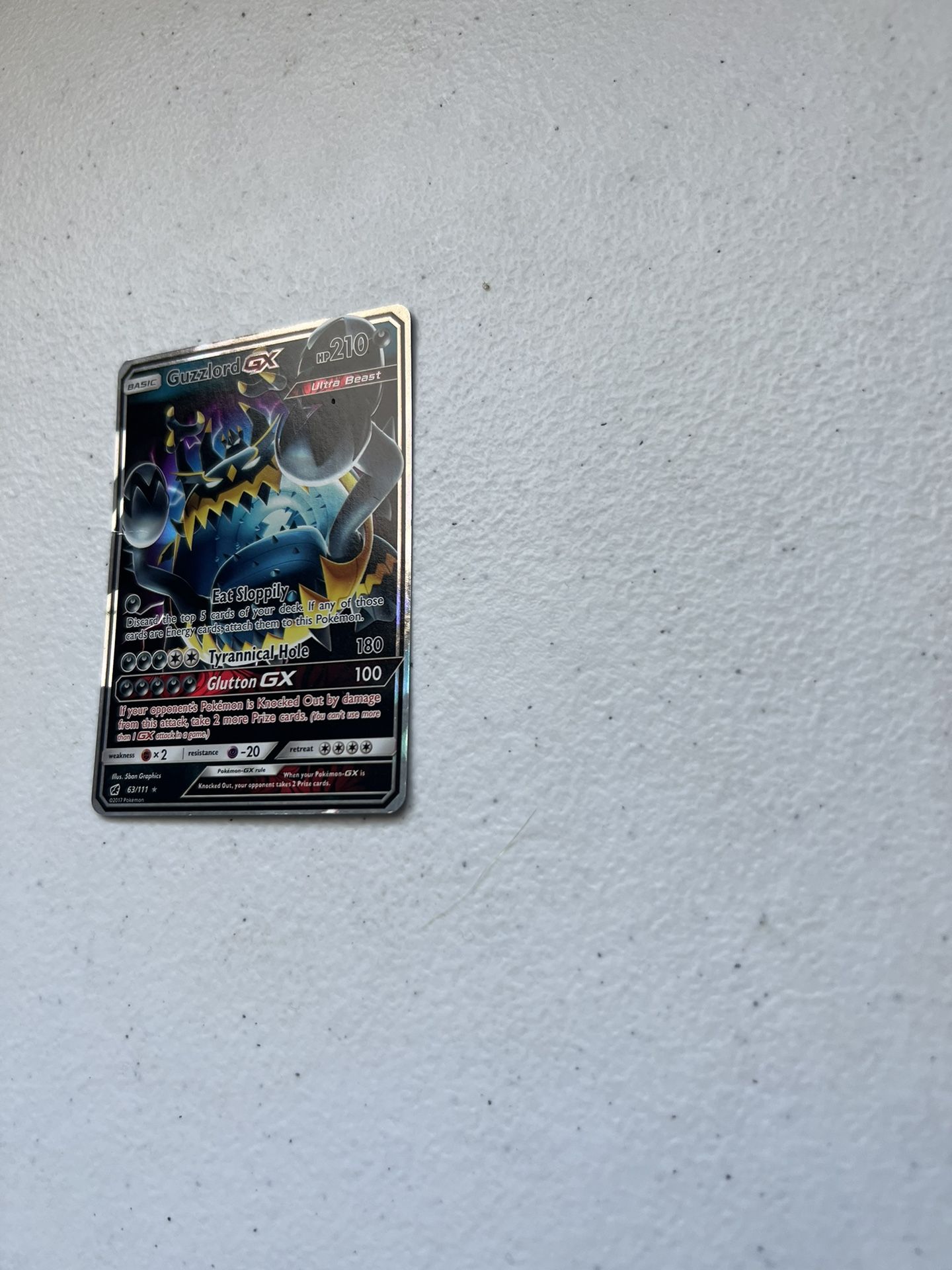 Guzzlord Gx Hp 210 Pokmon Card M for Sale in Patterson, CA - OfferUp