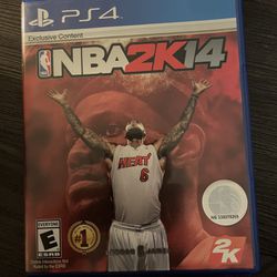 PS4  NBA 2K14