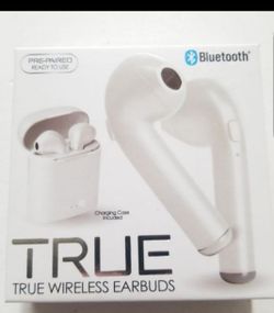 Earbud Wireless Bluetooth New with Case