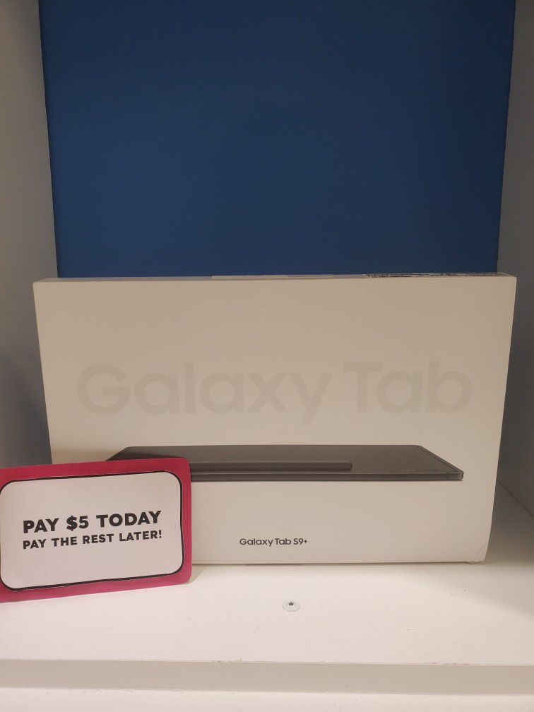 Samsung Galaxy Tab S9 Plus 12.4" With S-Pen - 90 Days Warranty - Pay $1 Down available - No CREDIT NEEDED