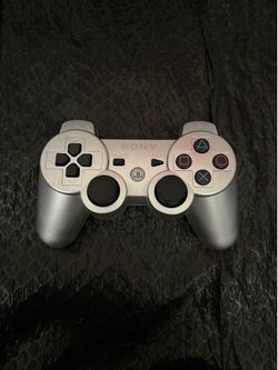 Silver PS3 Controller – Very Good Condition