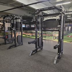 Vesta Pro Series 2in1 Squat Rack | Functional Trainer | 400lb Weight Stack | Commercial Grade | Gym Equipment | FREE DELIVERY🚚 🔴Plus SALES TAX 💲