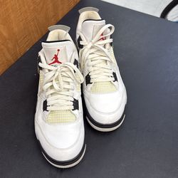 Jordan 4 retro og white
