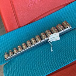 Snap On 3/8 Drive Shallow Sockets Metric 