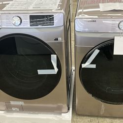 Samsung Front Load Washer And Dryer - Financing With $10 Down