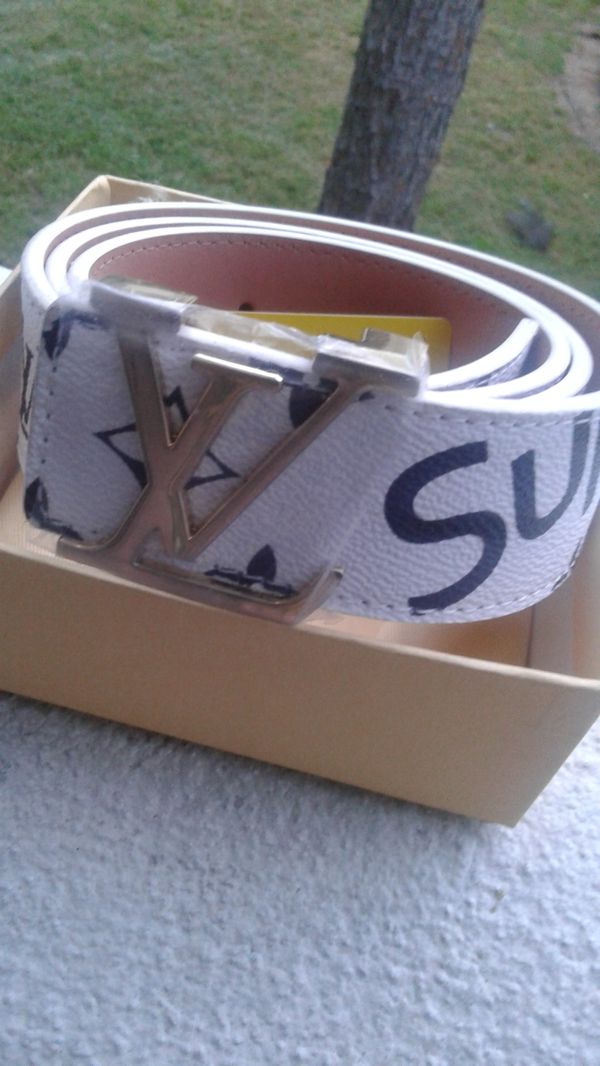 Authentic black Louis Vuitton Damier Graphite belt no box for Sale in  Orlando, FL - OfferUp